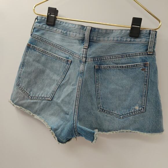 Madewell Relaxed Denim Shorts in Renfield Wash: Destructed Edition high waisted - Picture 12 of 16